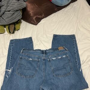 American Eagle Outfitters Relaxed Fit Blue Jeans